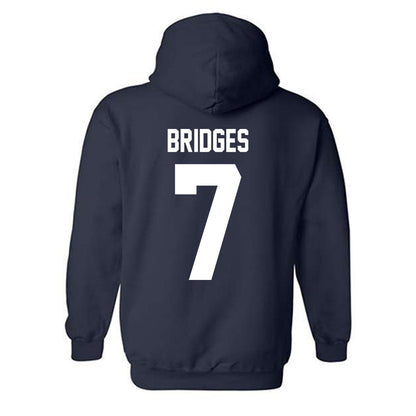 Longwood - NCAA Softball : Naleya Bridges - Classic Shersey Hooded Sweatshirt-1
