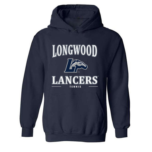 Longwood - NCAA Men's Tennis : John Felts - Classic Shersey Hooded Sweatshirt-0