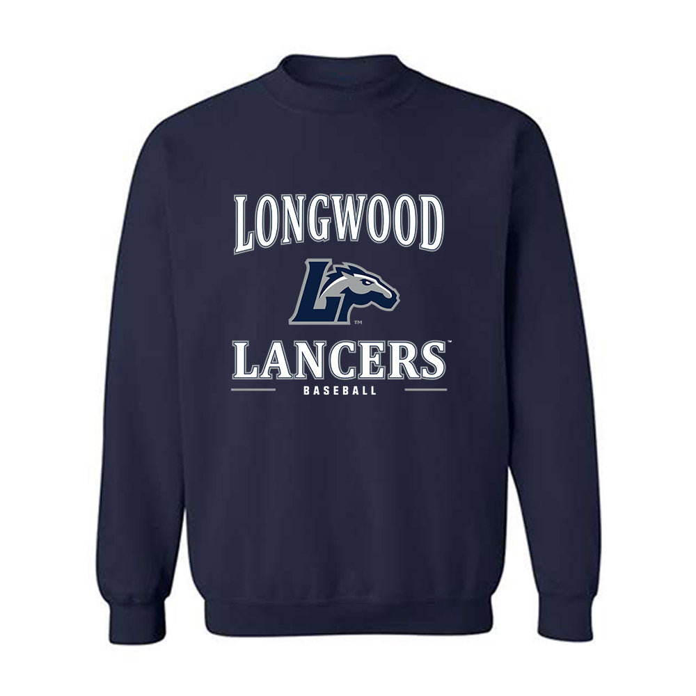 Longwood - NCAA Baseball : Callen Travers - Classic Shersey Crewneck Sweatshirt-0