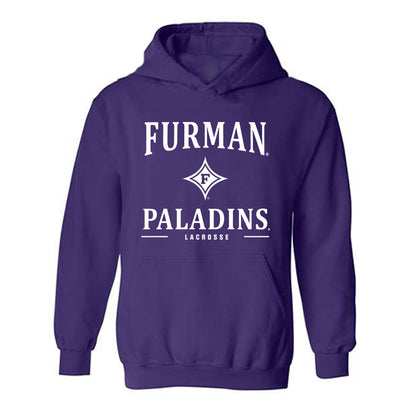 Furman - NCAA Women's Lacrosse : Meredith Rubenstein - Classic Shersey Hooded Sweatshirt-0