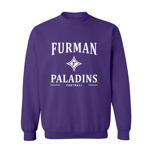 Furman - NCAA Football : Mason Keely - Classic Shersey Crewneck Sweatshirt-0