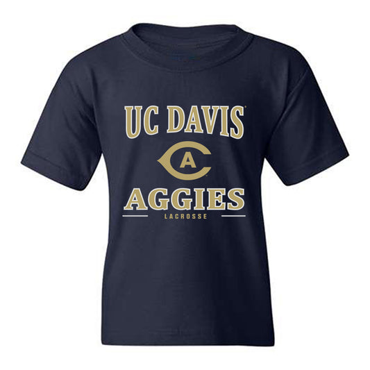 UC Davis - NCAA Women's Lacrosse : Jane Fox - Classic Shersey Youth T-Shirt-0