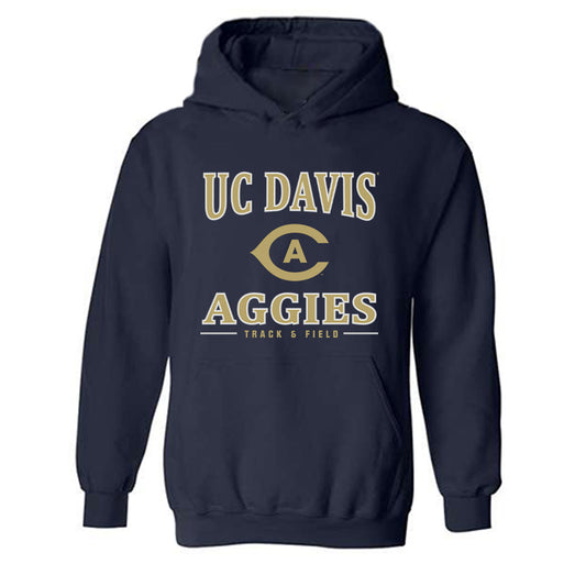 UC Davis - NCAA Women's Track & Field : Maya Ifo-desai - Classic Shersey Hooded Sweatshirt-0