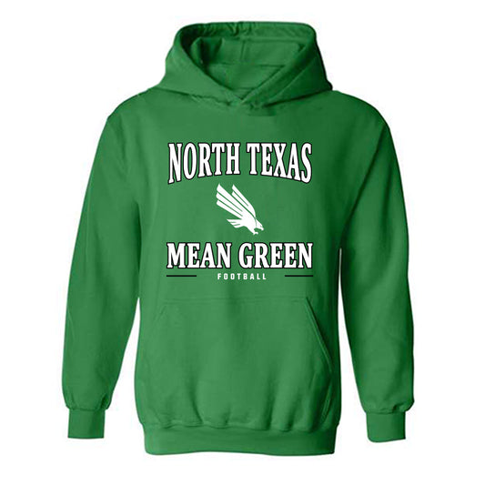 North Texas - NCAA Football : Jackson Muckelroy - Classic Shersey Hooded Sweatshirt-0