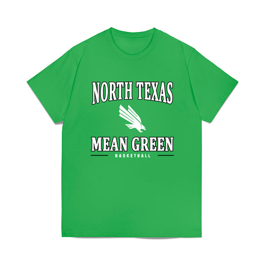 North Texas - NCAA Men's Basketball : JeShawn Stevenson - Classic Shersey Heavy Cotton™ T-Shirt-0