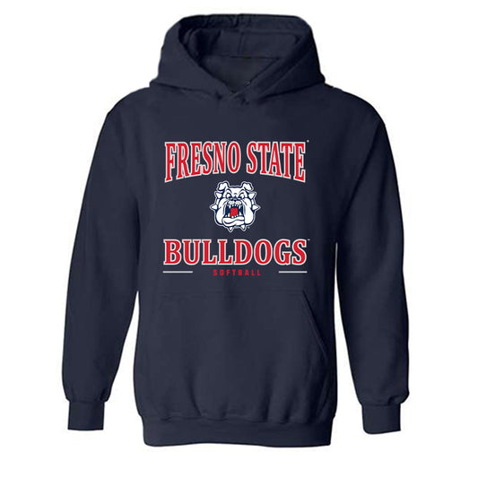 Fresno State - NCAA Softball : Leila Dixon - Classic Shersey Hooded Sweatshirt-0