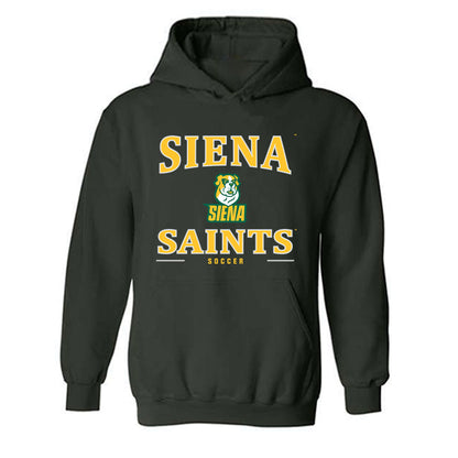 Siena - NCAA Men's Soccer : Ben Biton - Classic Shersey Hooded Sweatshirt-0