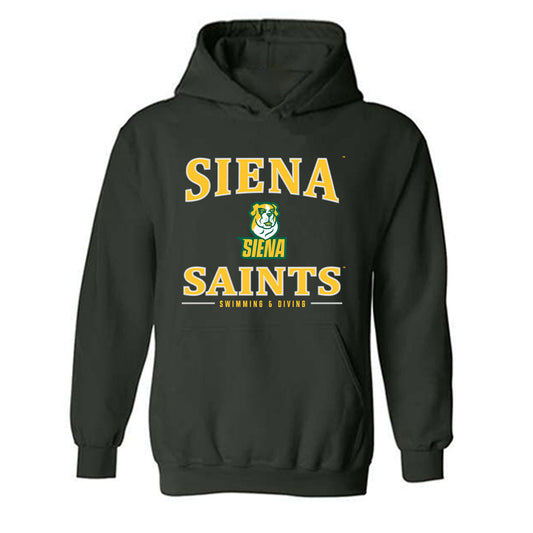 Siena - NCAA Women's Swimming & Diving : Skylar Ricard - Classic Shersey Hooded Sweatshirt-0