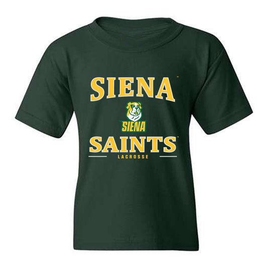 Siena - NCAA Men's Lacrosse : Jacob Quintos - Classic Shersey Youth T-Shirt-0