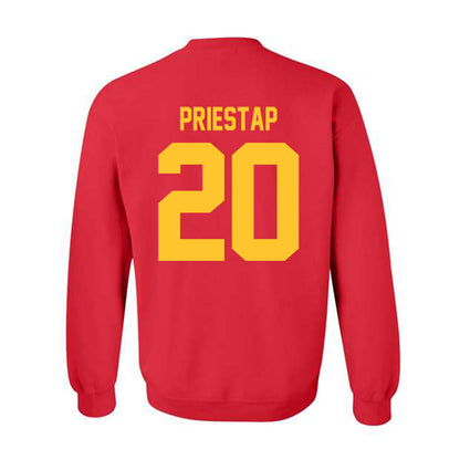 Ferris State - NCAA Stunt : Julia Priestap - Classic Shersey Crewneck Sweatshirt-1