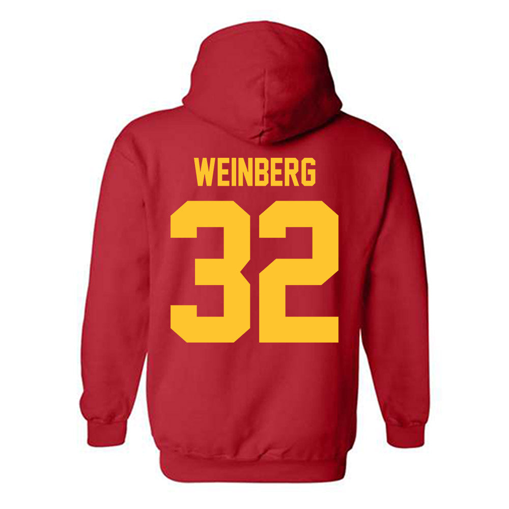 Ferris State - NCAA Softball : Kiley Weinberg - Classic Shersey Hooded Sweatshirt-1