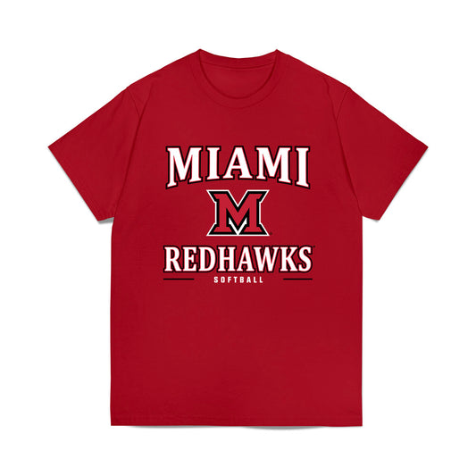 Miami of Ohio - NCAA Softball : Presley Hosick - Classic Shersey Heavy Cotton™ T-Shirt-0