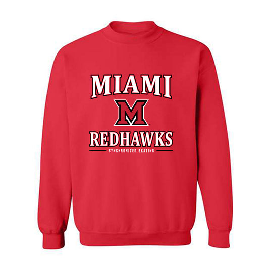 Miami of Ohio - NCAA Women's Synchronized Skating : Hannah Yang - Classic Shersey Crewneck Sweatshirt-0