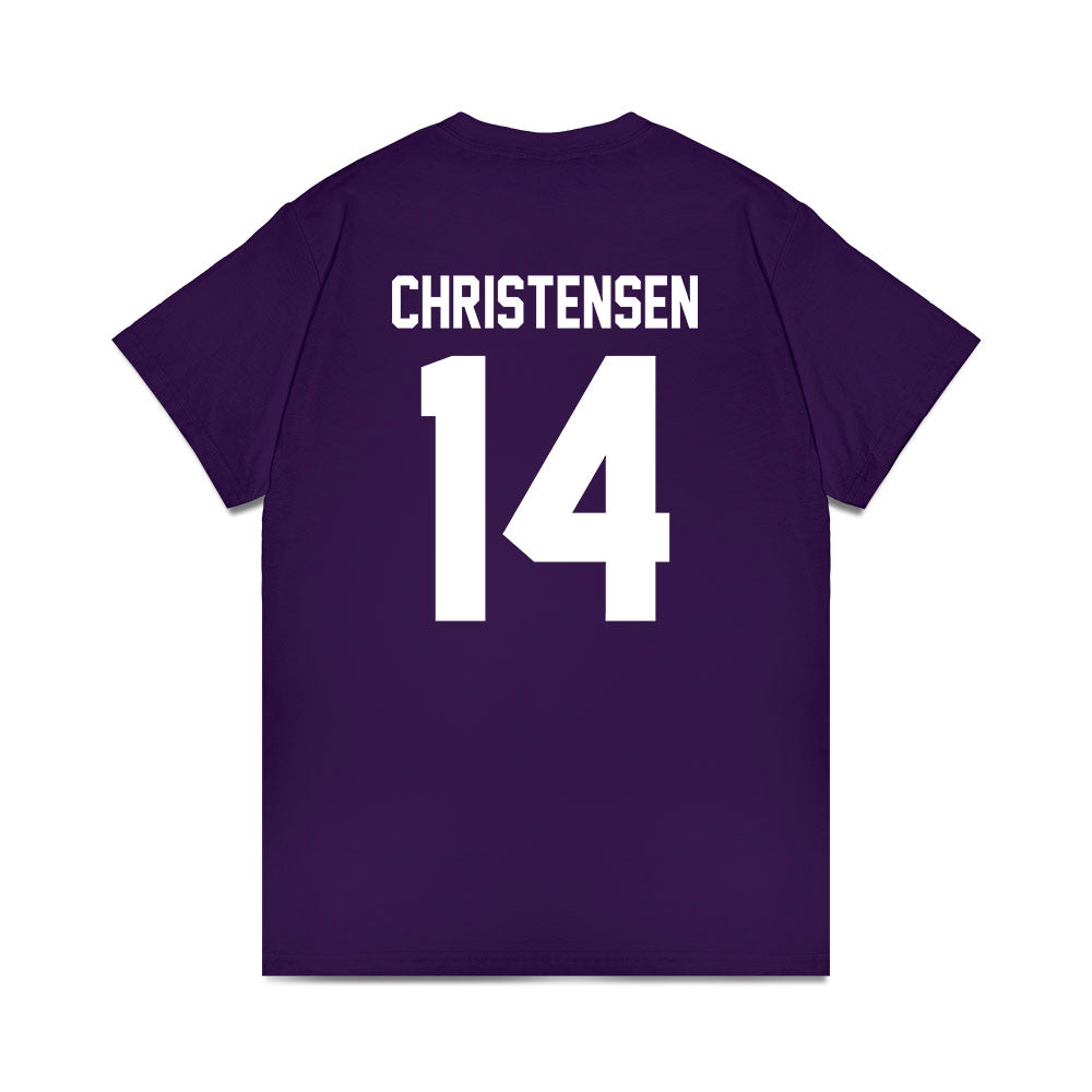 Tarleton State - NCAA Baseball : Rowan Christensen - Classic Shersey Heavy Cotton™ T-Shirt-1