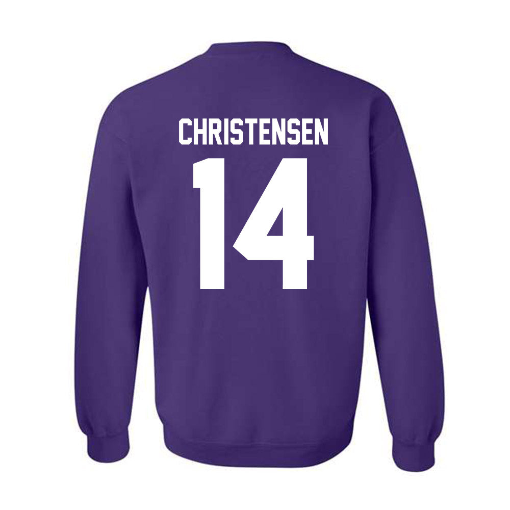 Tarleton State - NCAA Baseball : Rowan Christensen - Classic Shersey Crewneck Sweatshirt-1
