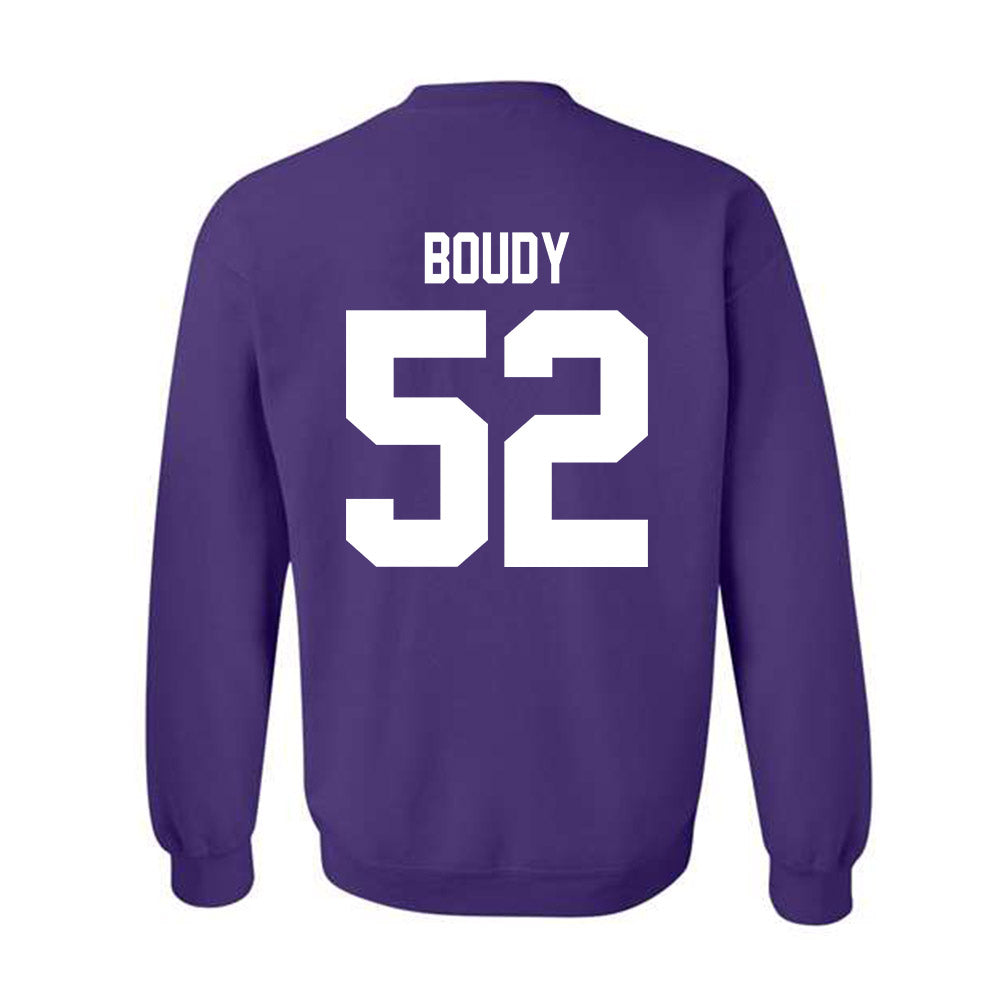 Tarleton State - NCAA Football : Nate Boudy - Classic Shersey Crewneck Sweatshirt-1