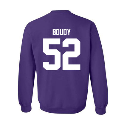 Tarleton State - NCAA Football : Nate Boudy - Classic Shersey Crewneck Sweatshirt-1