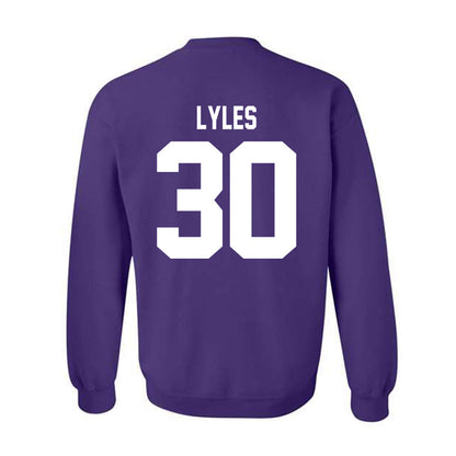 Tarleton State - NCAA Women's Basketball : Caroline Lyles - Classic Shersey Crewneck Sweatshirt-1
