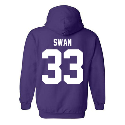 Tarleton State - NCAA Baseball : Kasey Swan - Classic Shersey Hooded Sweatshirt-1