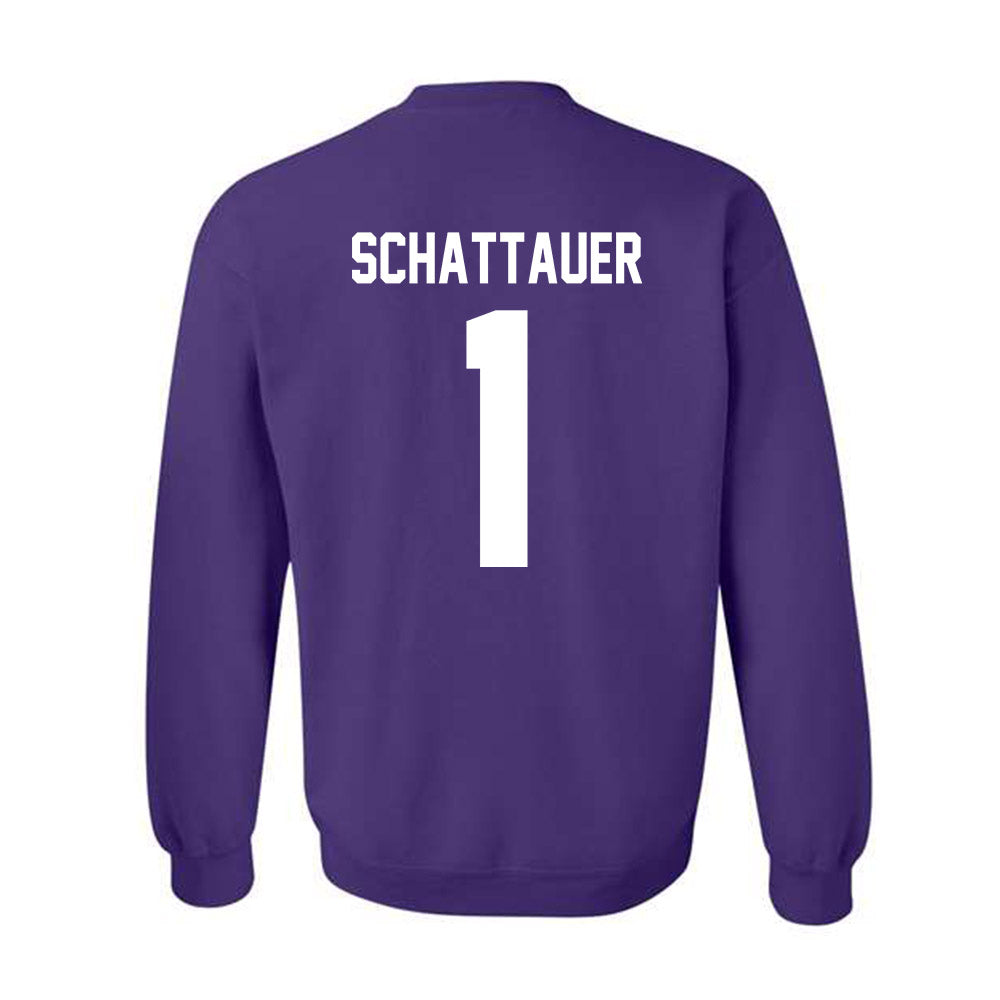 Tarleton State - NCAA Beach Volleyball : Isabel Schattauer - Classic Shersey Crewneck Sweatshirt-1