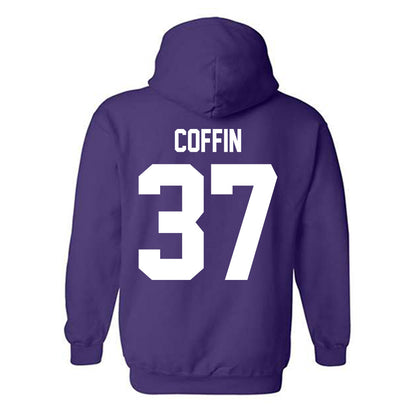 Tarleton State - NCAA Baseball : Carter Coffin - Classic Shersey Hooded Sweatshirt-1