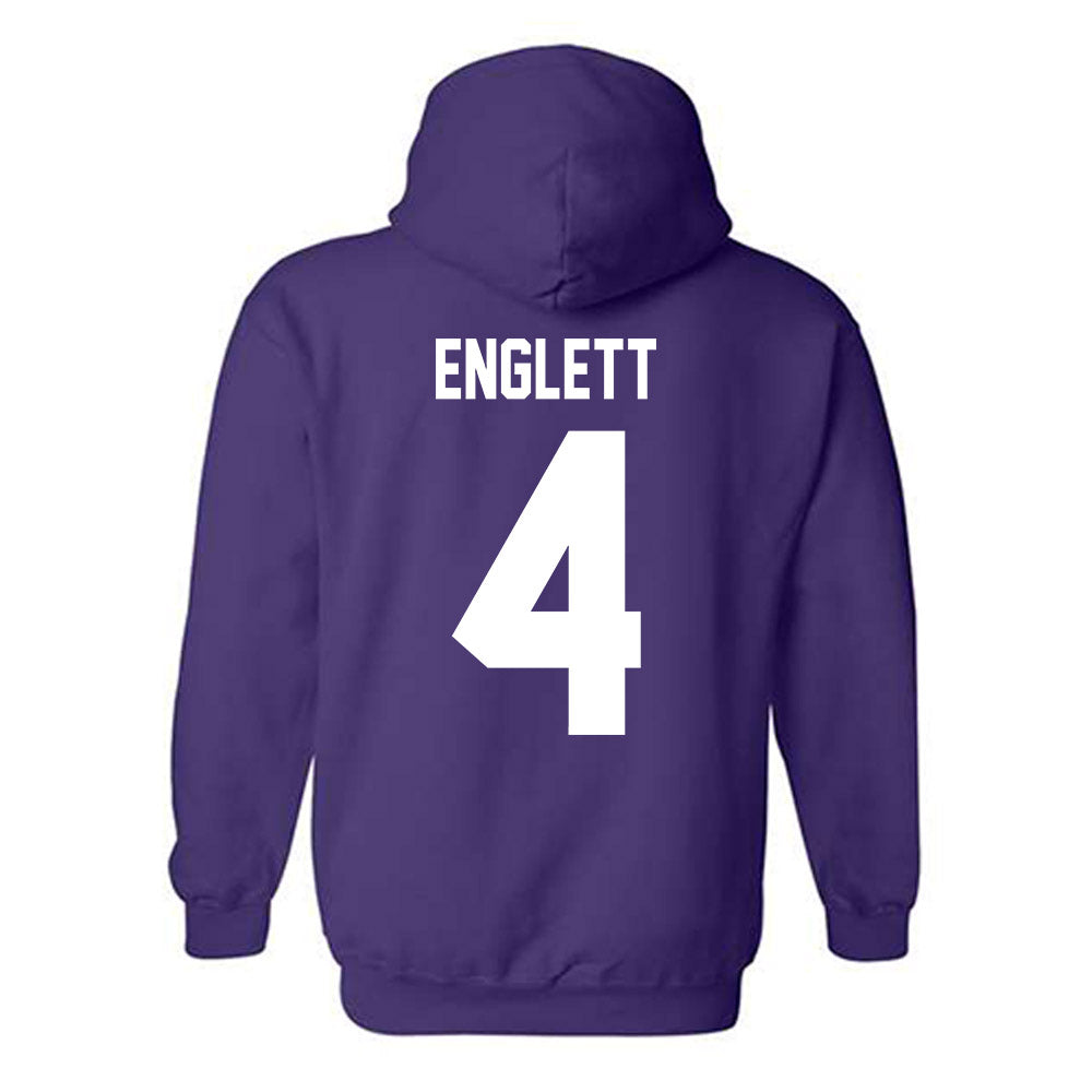 Tarleton State - NCAA Baseball : Brady Englett - Classic Shersey Hooded Sweatshirt-1