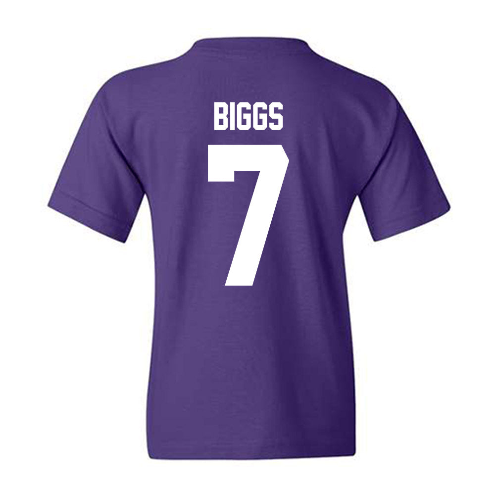 Tarleton State - NCAA Women's Volleyball : Taylynn Biggs - Classic Shersey Youth T-Shirt-1
