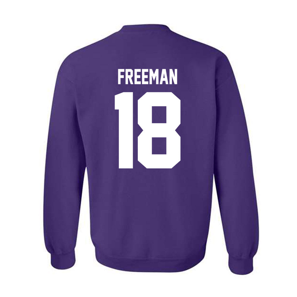 Tarleton State - NCAA Football : Matt Freeman - Classic Shersey Crewneck Sweatshirt-1
