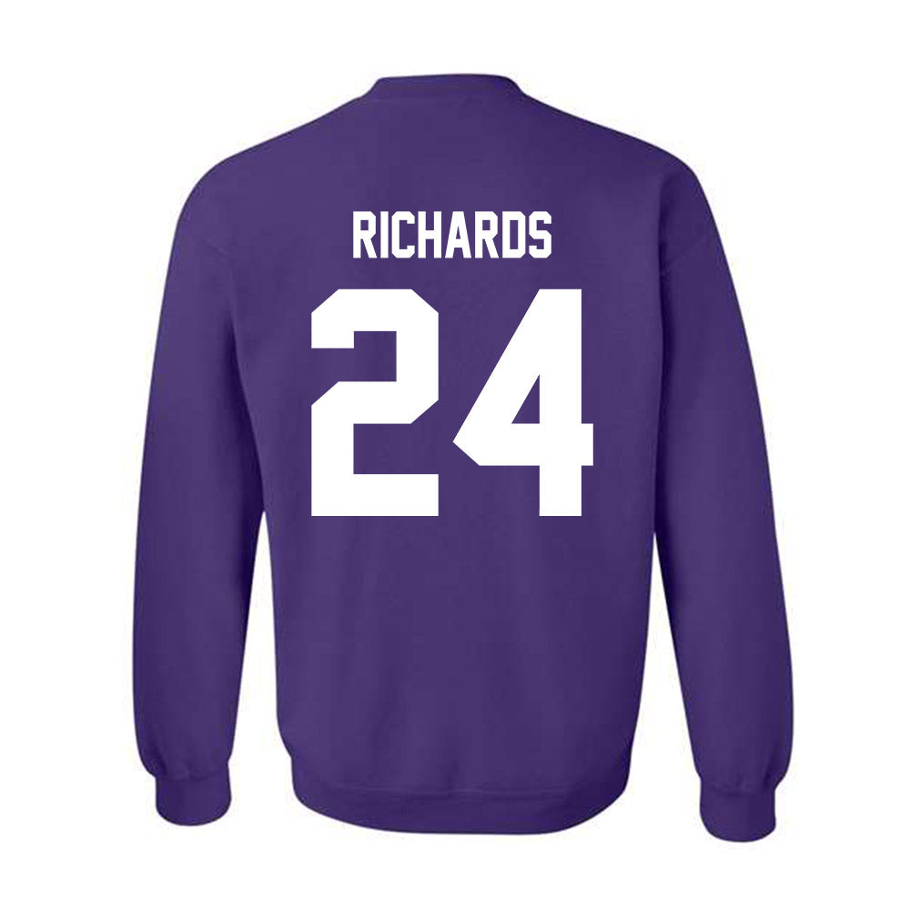 Tarleton State - NCAA Beach Volleyball : Halle Richards - Classic Shersey Crewneck Sweatshirt-1