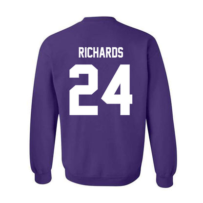 Tarleton State - NCAA Beach Volleyball : Halle Richards - Classic Shersey Crewneck Sweatshirt-1