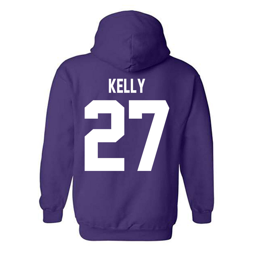 Tarleton State - NCAA Football : Kenyan Kelly - Classic Shersey Hooded Sweatshirt-1