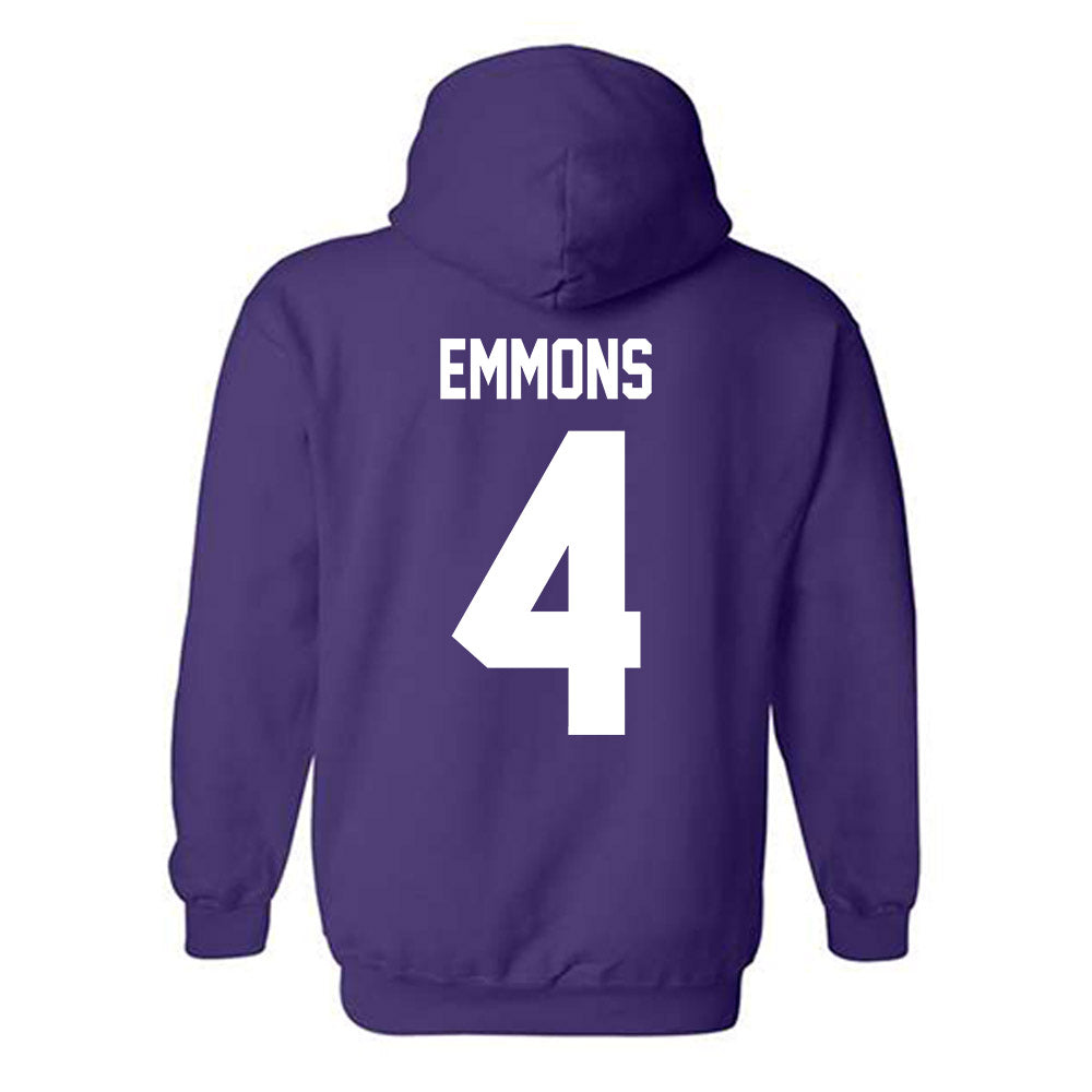 Tarleton State - NCAA Football : Omar Emmons - Classic Shersey Hooded Sweatshirt-1