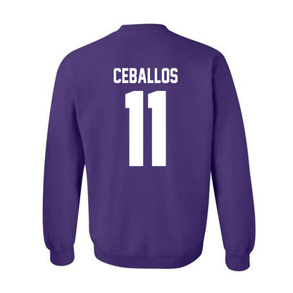 Tarleton State - NCAA Beach Volleyball : Candace Ceballos - Classic Shersey Crewneck Sweatshirt-1