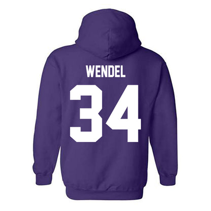 Tarleton State - NCAA Baseball : Ethan Wendel - Classic Shersey Hooded Sweatshirt-1