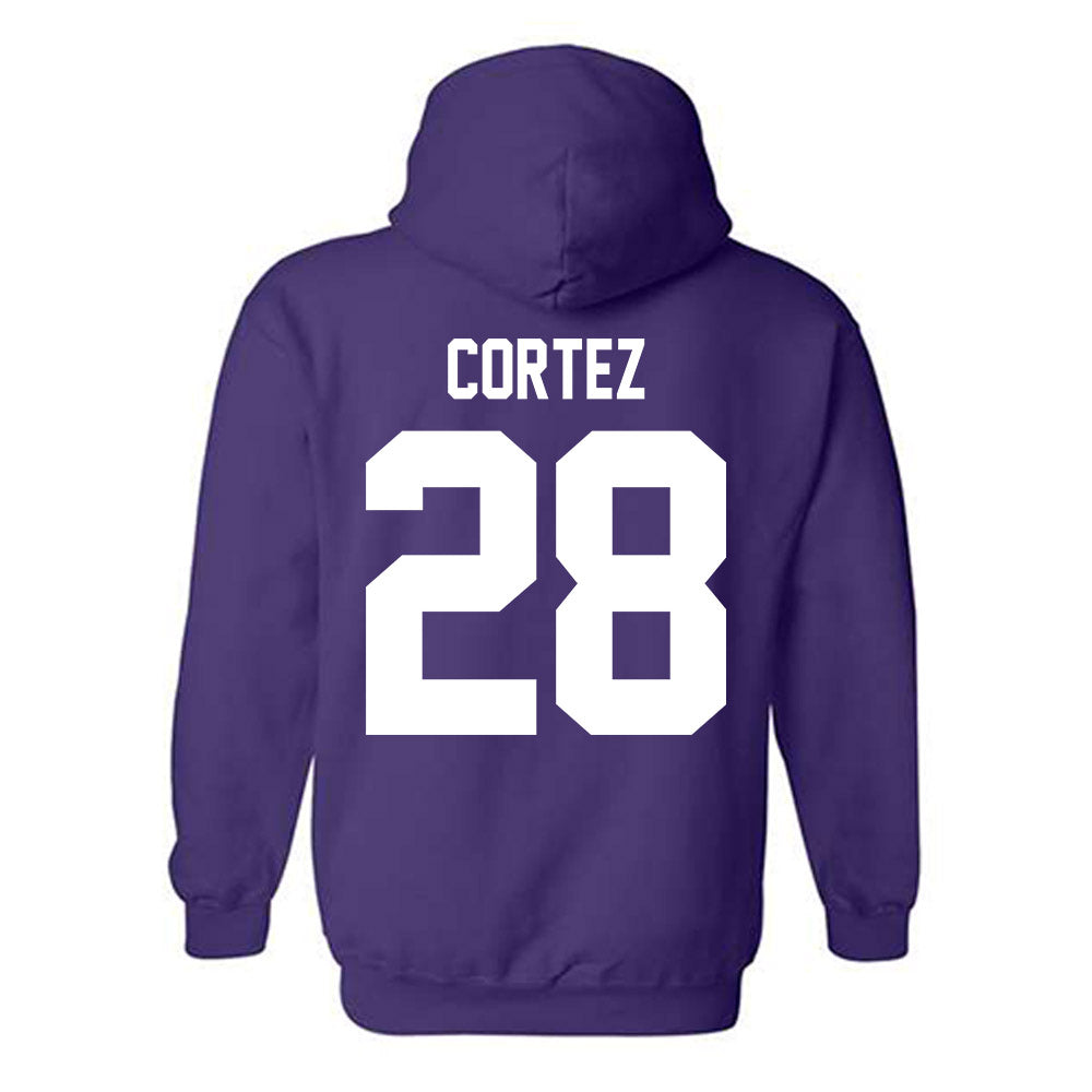 Tarleton State - NCAA Women's Soccer : Sam Cortez - Classic Shersey Hooded Sweatshirt-1