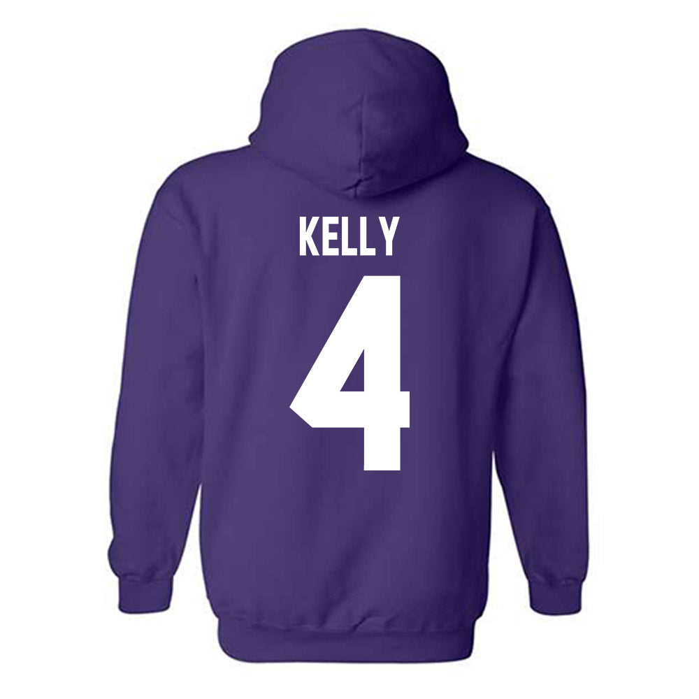 Tarleton State - NCAA Men's Basketball : Leroy Kelly - Classic Shersey Hooded Sweatshirt-1