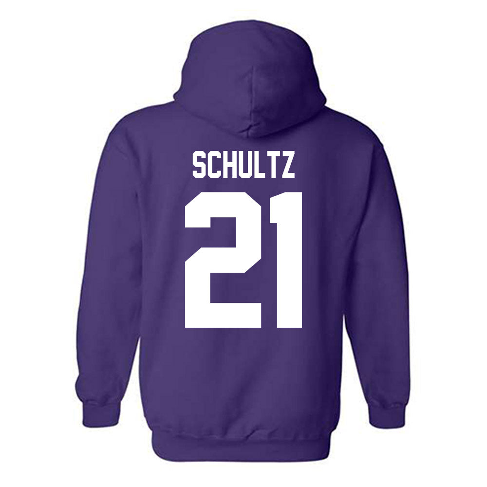 Tarleton State - NCAA Softball : Casey Schultz - Classic Shersey Hooded Sweatshirt-1