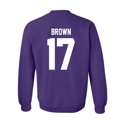 Tarleton State - NCAA Football : Kaleb Brown - Classic Shersey Crewneck Sweatshirt-1