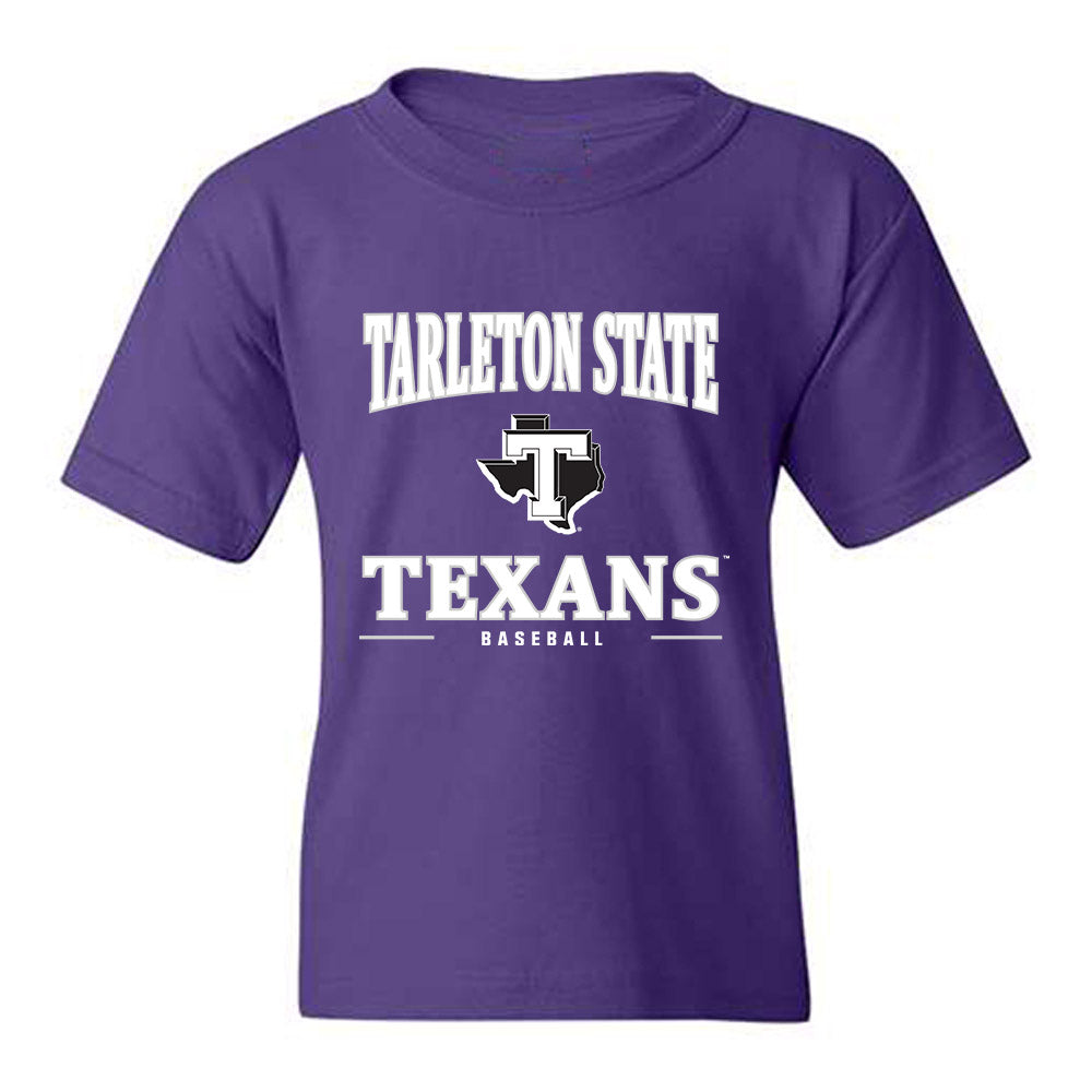Tarleton State - NCAA Baseball : Matthew McCullough - Classic Shersey Youth T-Shirt-0
