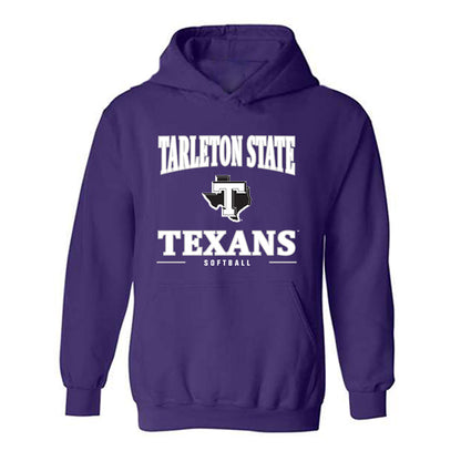 Tarleton State - NCAA Softball : Alyson Higginbotham - Classic Shersey Hooded Sweatshirt-0
