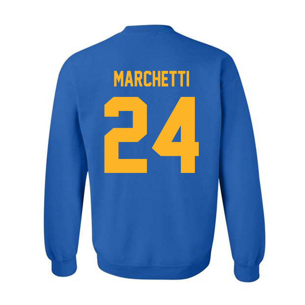 SJSU - NCAA Baseball : Landon Marchetti - Classic Shersey Crewneck Sweatshirt-1