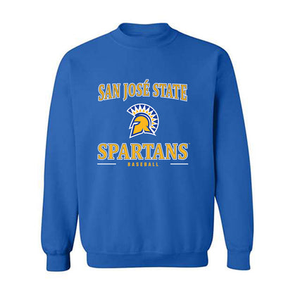 SJSU - NCAA Baseball : Landon Marchetti - Classic Shersey Crewneck Sweatshirt-0