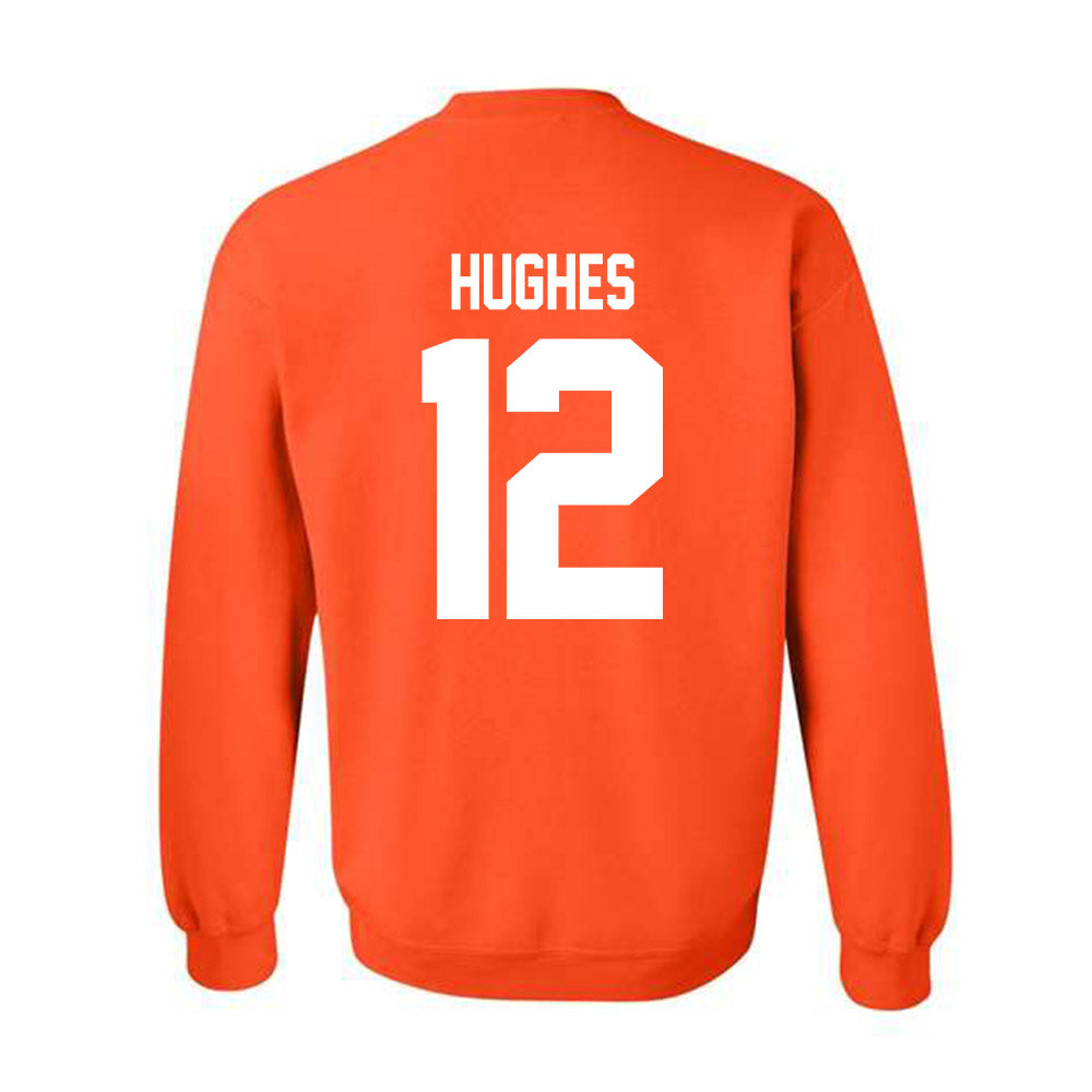 BGSU - NCAA Baseball : John Hughes - Classic Shersey Crewneck Sweatshirt-1