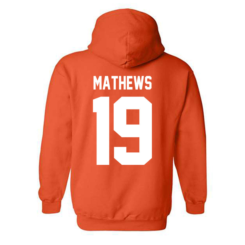 BGSU - NCAA Softball : Kendall Mathews - Classic Shersey Hooded Sweatshirt-1