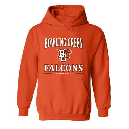 BGSU - NCAA Women's Gymnastics : Cassie Bergin - Classic Shersey Hooded Sweatshirt-0