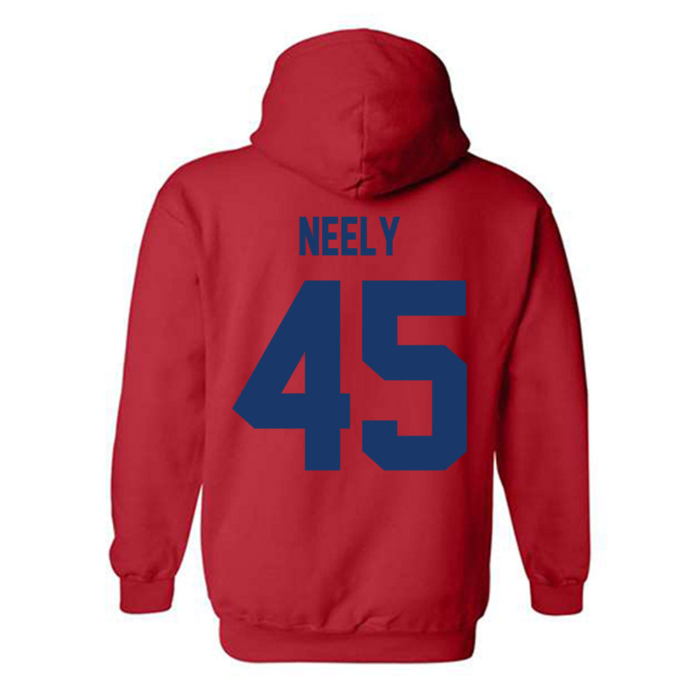 Francis Marion - NCAA Baseball : Tristan Neely - Classic Shersey Hooded Sweatshirt-1