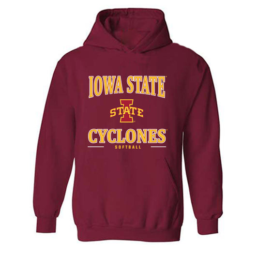 Iowa State - NCAA Softball : Ashley Minor - Classic Shersey Hooded Sweatshirt-0
