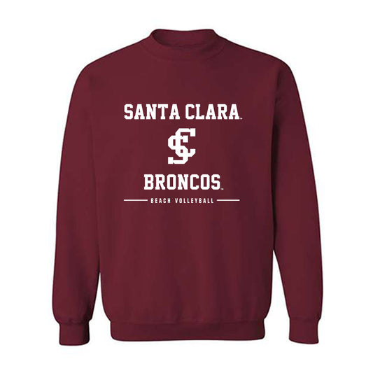SCU - NCAA Beach Volleyball : Alexandra Urbina - Classic Shersey Crewneck Sweatshirt-0