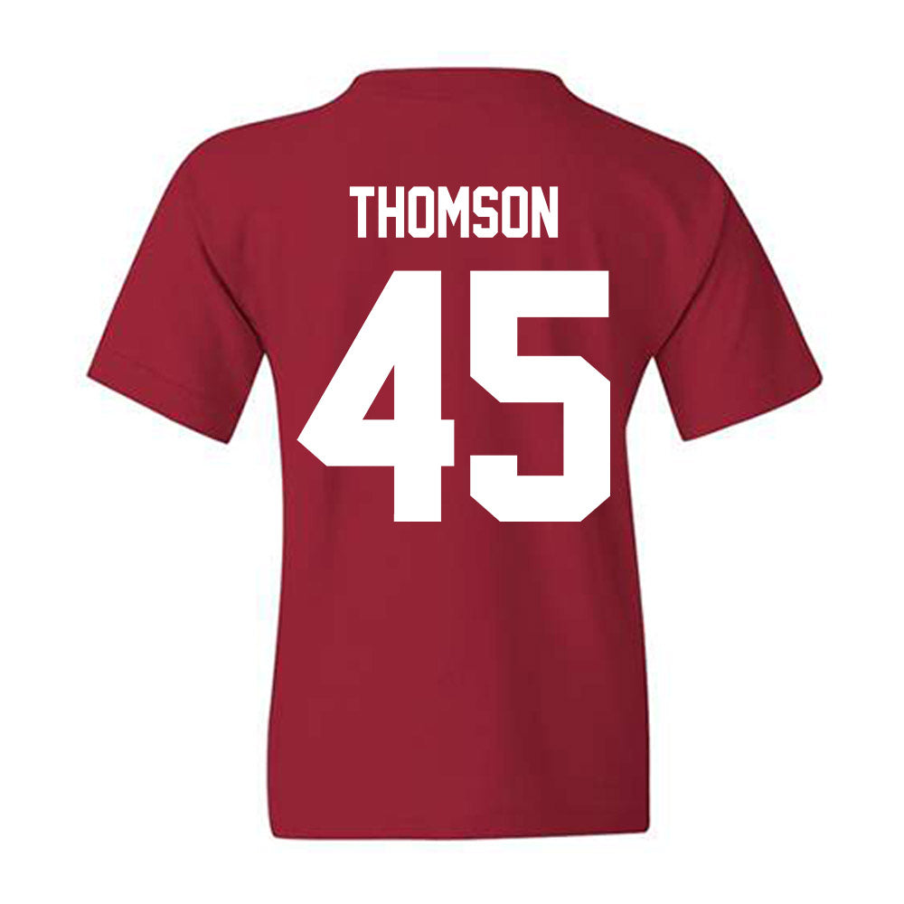 Ball State - NCAA Baseball : Kellen Thomson - Classic Shersey Youth T-Shirt-1