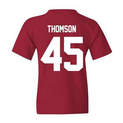 Ball State - NCAA Baseball : Kellen Thomson - Classic Shersey Youth T-Shirt-1